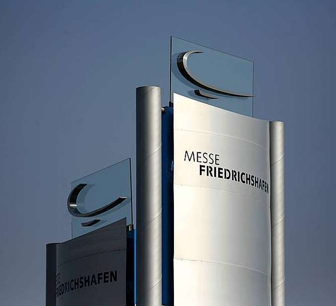 Schild Messer Friedrichshafen