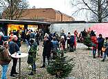 Zahlreiche Besucher beim Adventssingen im Wellenbad