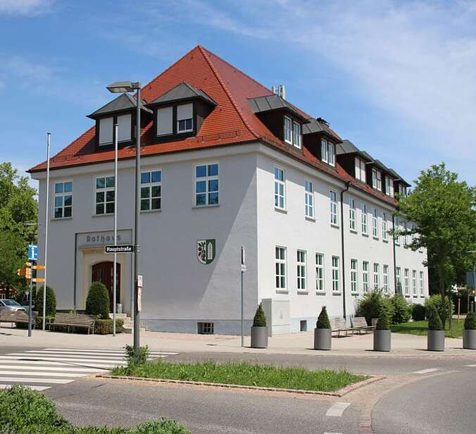 Rathaus Ailingen Ortsmitte