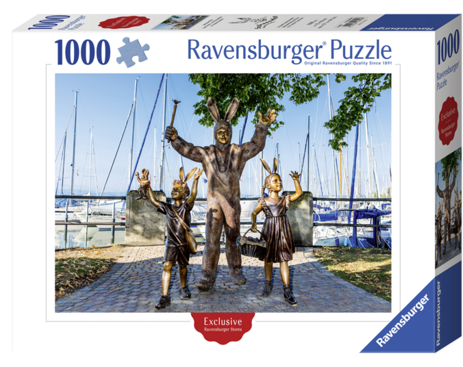 Puzzle-Packung mit Motiv Figurengruppe Seehas