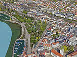 Die Stadt Friedrichshafen hat ein digitales 3D-Stadtmodell erstellt, das Simulationen und Studien ermöglicht sowie der Veranschaulichung und Klärung bei Bebauungsfragen dient. (Bild: Stadt Friedrichshafen)