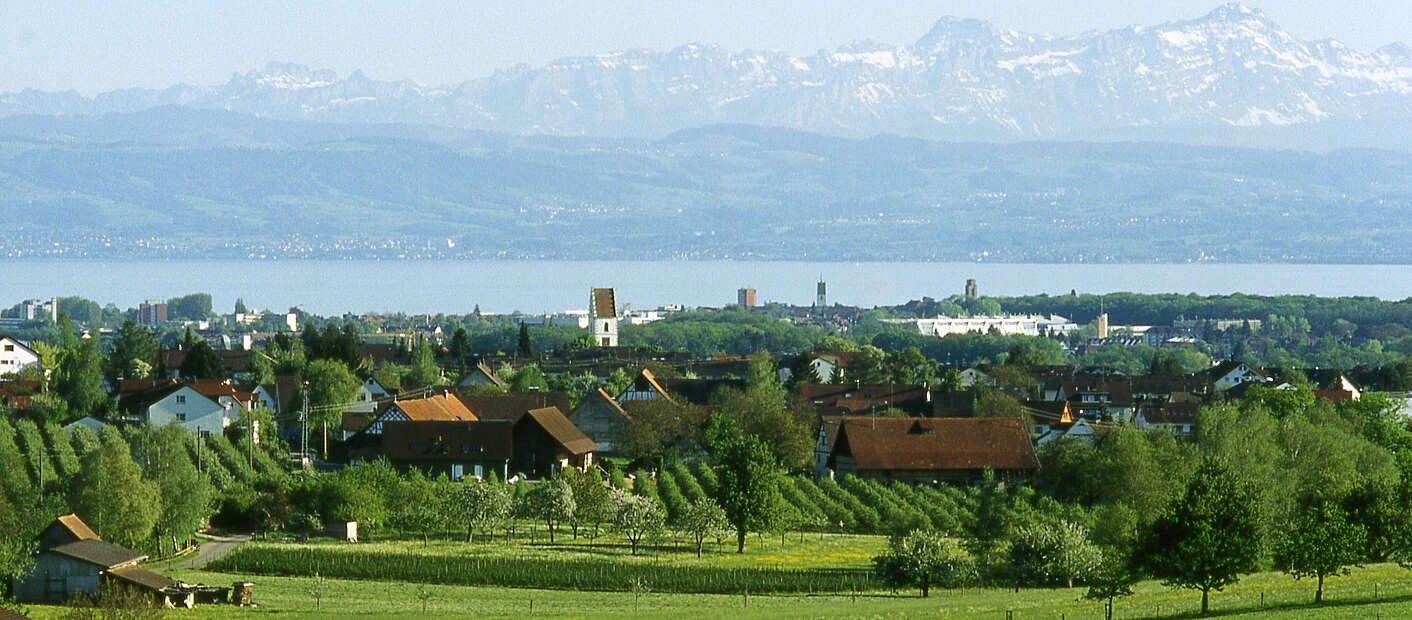 Blick auf Ailingen