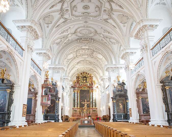 Innenansicht der Schlosskirche